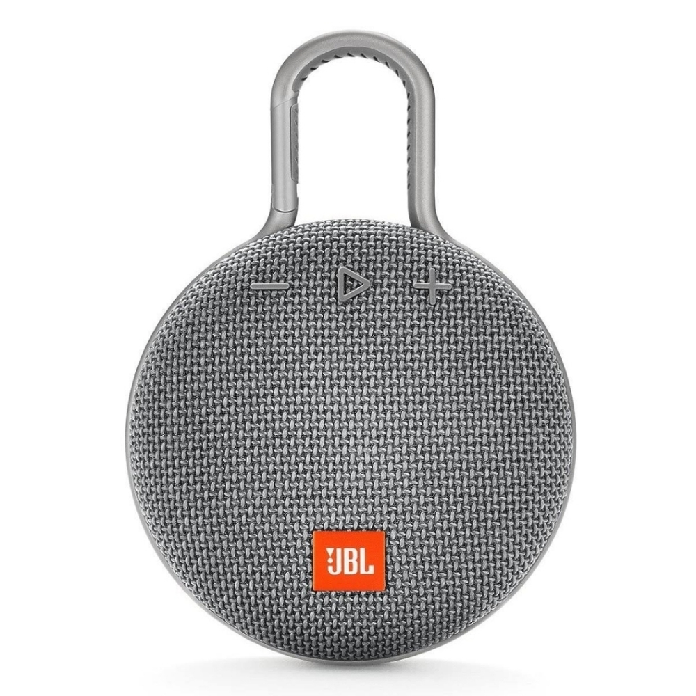 JBL Clip 3 Bluetooth Speaker Gray, waterproof